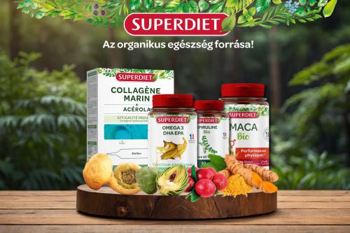 Superdiet - Prémium étrend-kiegészítők Franciaországból